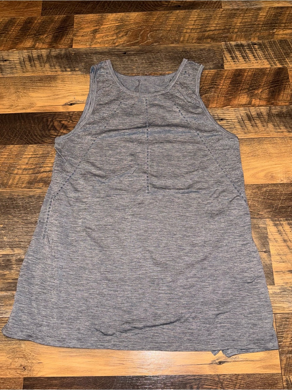 Heather Gray Athletic Tank Top